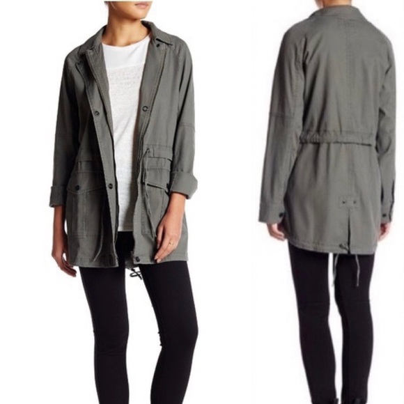 Sanctuary Jackets & Blazers - Sanctuary Olive Utility Anorak Jacket